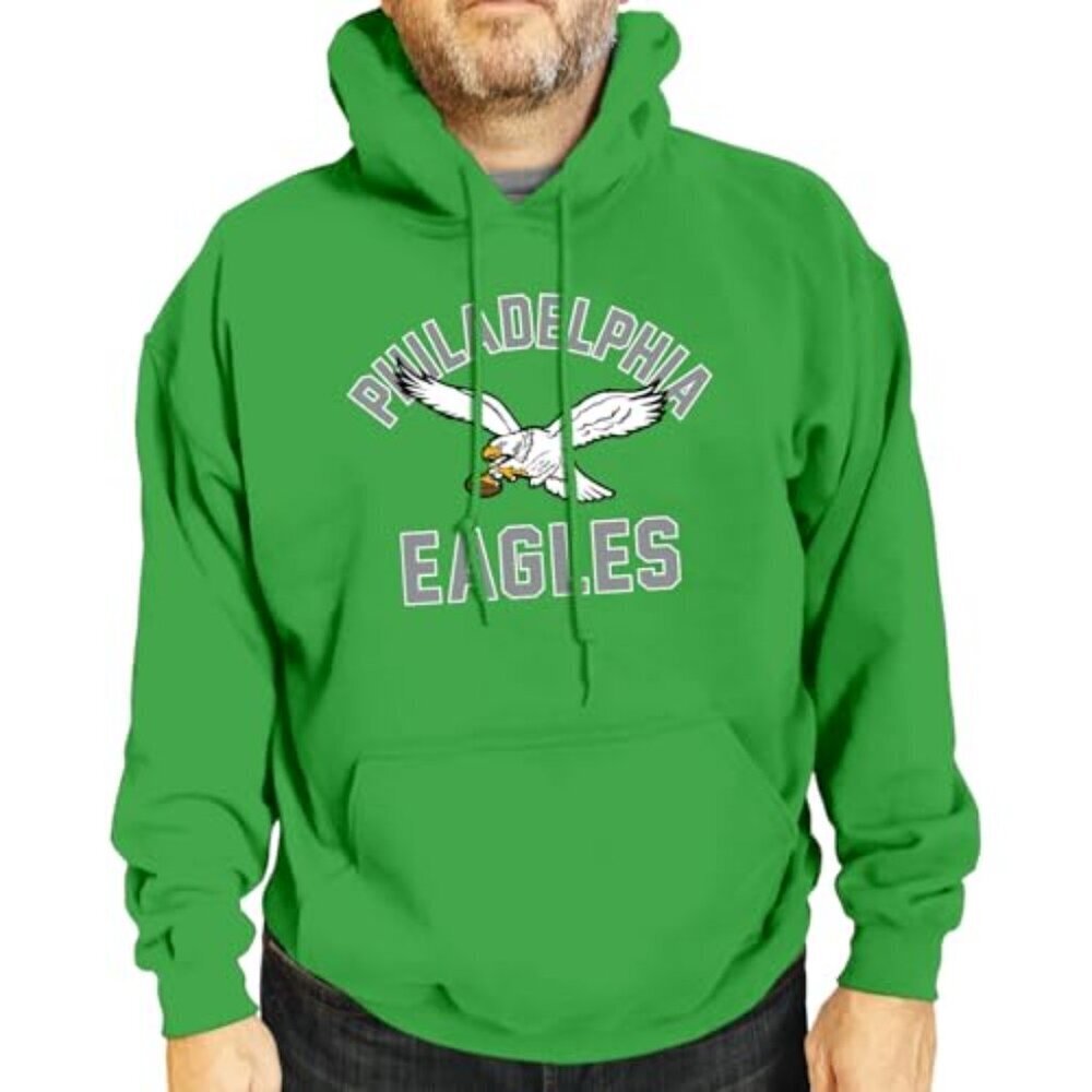 Retro Gameday Hoodie Ultra Soft Fleece Unisex True Fit Vintage Style - Picture 2 of 3